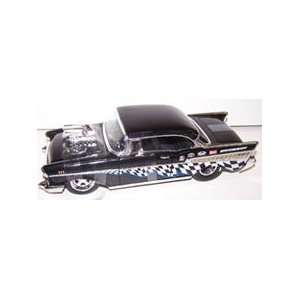   with Blown Engine 1957 Chevy Bel Air in Color Black: Toys & Games