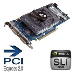  ECS GeForce 9600 GT Video Card Electronics