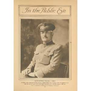    1919 Print Major General William L Siebert 