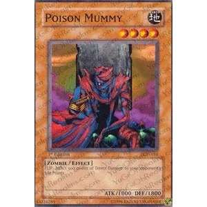  Yu Gi Oh   Poison Mummy   Pharaonic Guardian   #PGD 016 