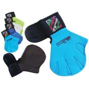  Sprint Aquatics Swim Team Velcro All Neoprene Gloves 