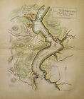 Fort Clinton & Montgomery New York 1777 Revolutionary War Map Hudson 