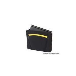  Targus Black/Yellow 12 Netbook Sleeve with Accessory 