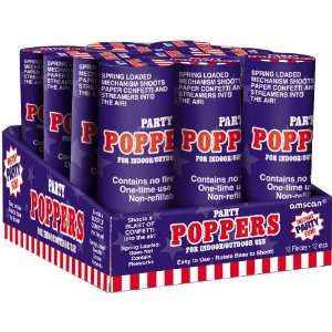  Patriotic Confetti Popper (12 per package): Toys & Games