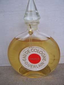 Guerlain Eau De Cologne Vintage 6 Oz Fragrance Shalimar Vanity 