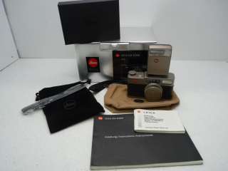   * Leica CM Zoom 35mm Rangefinder Camera w/ Org. Box CF Flash  