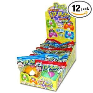 Flix Candy Bunny Lip Pops, 1 Count Lollipops (Pack of 12)  