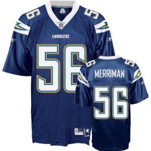 Shawne Merriman #56 San Diego Chargers Replica NFL Jersey Navy Blue 