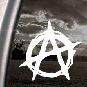  Christian Anarchy Symbol Decal Truck Window Sticker: Arts 