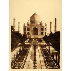  Print Taj Mahal India Mausoleum Mughal Architecture Shah Jahan 