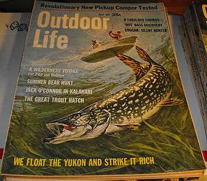   HUNTING AND FISHING MAGAZINE JULY 1967 IN THE KHALARI JACK OCONNOR