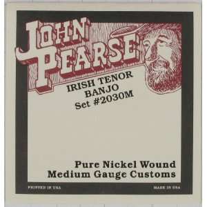  John Pearse Tenor Banjo, .012   .036, 2030M Musical 