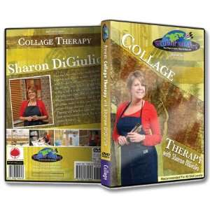     Video Art Lessons Collage Therapy DVD Arts, Crafts & Sewing