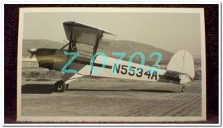 Vintage Plane Photo Convair Corben Baby Ace   Z702  
