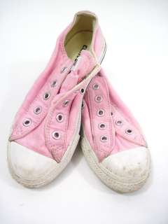 CONVERSE Girls Pink Sneakers Shoes Size 13  