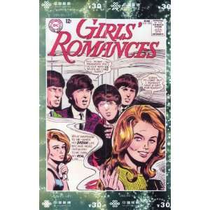   Four Piece Phone Card Puzzle Set   1965 Comic Cover Girls Romances