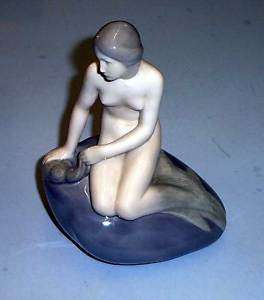 Royal Copenhagen Little Mermaid Fine Porcelain Figurin  