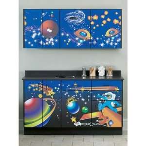 CLINTON THEME SERIES BASE & WALL CABINETS 61 Inch LONG Space Place 
