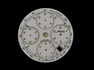 Original MINERVA Chronograph Watch Dial Mens New  