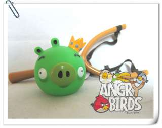 Angry Birds 2.5Soft Plastic Pig With Catapult #008 