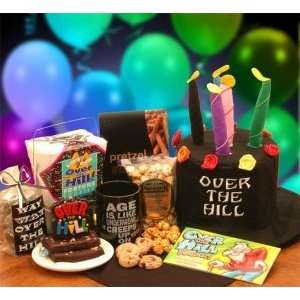 Over The Hill Birthday Kit Gift Basket  Grocery & Gourmet 
