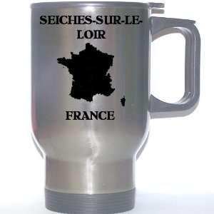  France   SEICHES SUR LE LOIR Stainless Steel Mug 