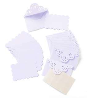 Martha Stewart Crafts   Doily Lace Collection   Die Cut Envelopes 