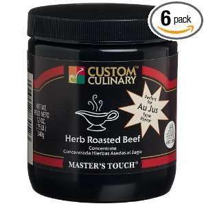 Culinary Masters Touch Custom Culinary Herb Roasted Beef Concentrate 