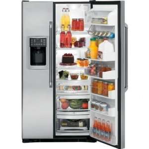 GE CSCP5UGXSS 24.6 Cu. Ft. Stainless Steel Side by Side Refrigerator 