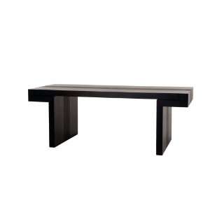  D0730 Rectangle Table in Dark Walnut By Diamond Sofa: Home 