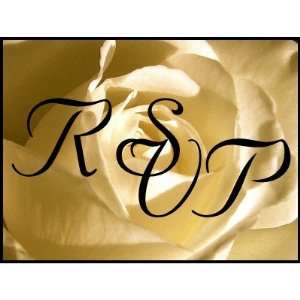  Cream Rose Summer Wedding Postage Stamp: Office Products