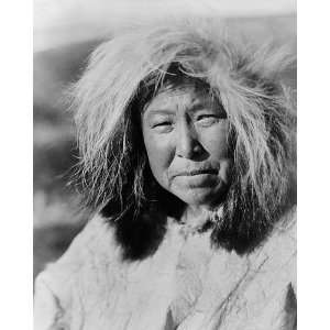  Selawik Indian Woman Edward S. Curtis 8x10 Silver Halide 
