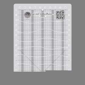 Creative Grids Curved Slotted Ruler Arts, Crafts & Sewing
