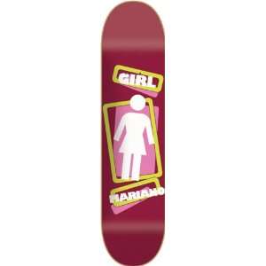  Girl Mariano Scrambled Og Deck 8.0 Skateboard Decks 