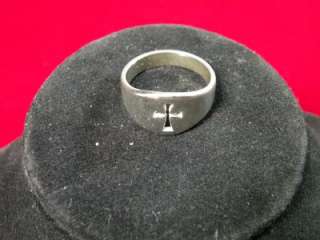James Avery Mens Cross / Crosslet Ring Sterling Silver 925  