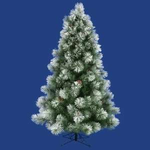    Flocked Scotch Pine 90 Artificial Christmas Tree: Home & Kitchen