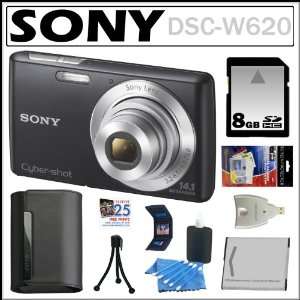 Sony Cyber shot DSC W620 14.1 MP Digital Camera with 5x 