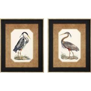 Propac Images Blue Heron and Purple Print Set   24 x 30 