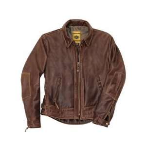 Schott Leather Vintage Motorcycle Jacket 585  Sports 