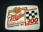 Vintage Syracuse N.Y. Super Dirt Week Miller High Life 300 Embroidered 