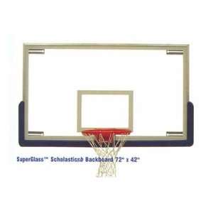   Spalding SuperGlass Scholastic Basketball Backboard