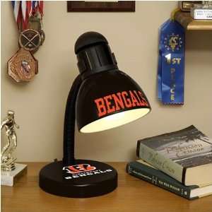  Cincinnati Bengals Black Desk Lamp