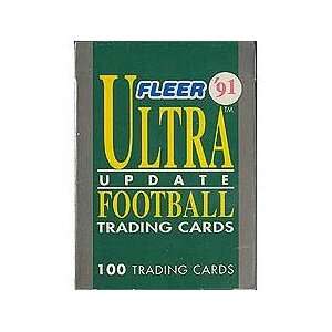 1991 Fleer Ultra Football Update Series Factory Sealed Set 