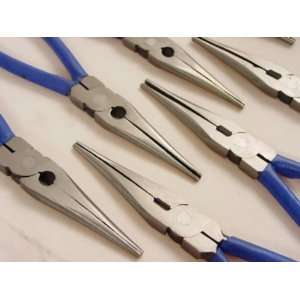 LOT 10: Long Needle Nose PLIERS 8 inch NEW Hand Tools 