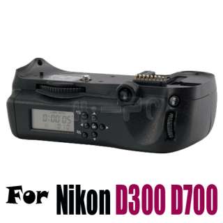 NEW LCD Timer Battery Grip For Nikon D300 D300S D700+IR  