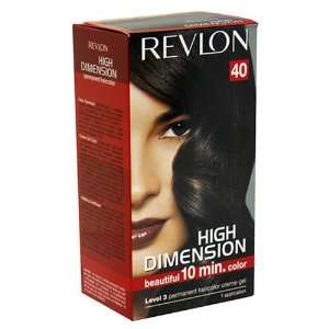   Dimension 10 Minute Permanent Haircolor, Dark Brown 40, 1 Application