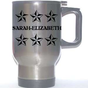  Personal Name Gift   SARAH ELIZABETH Stainless Steel Mug 