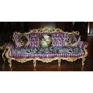  Purple High Classic Sofa