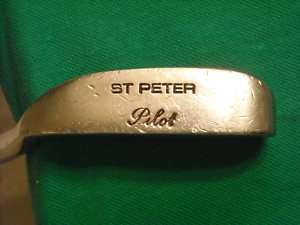 PILOT ST. PETER MODEL PUTTER HANDMADE IN SCOTLAND RARE  