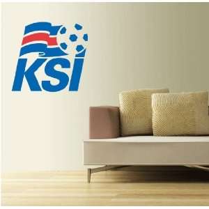  Football Association of Iceland Soccer Wall Decal 22 
